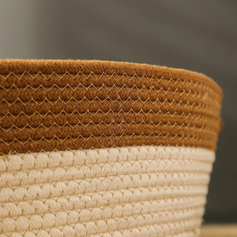 Handmade Rattan Cat Bed with Washable Cushion