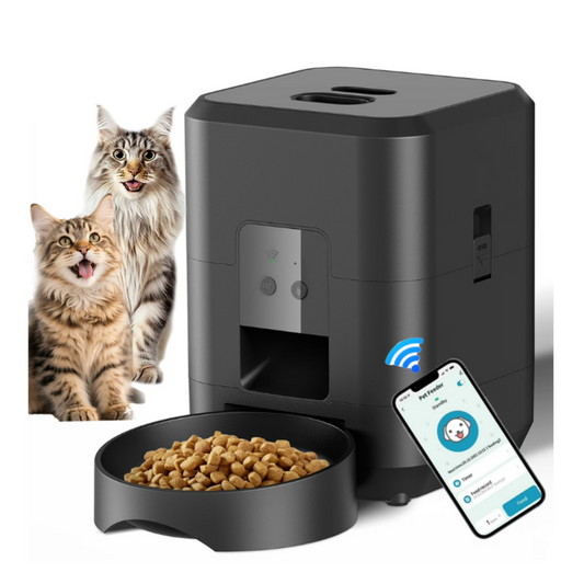 Smart Pet Feeder 2L – WiFi Automatic Food Dispenser for Cats & Dogs