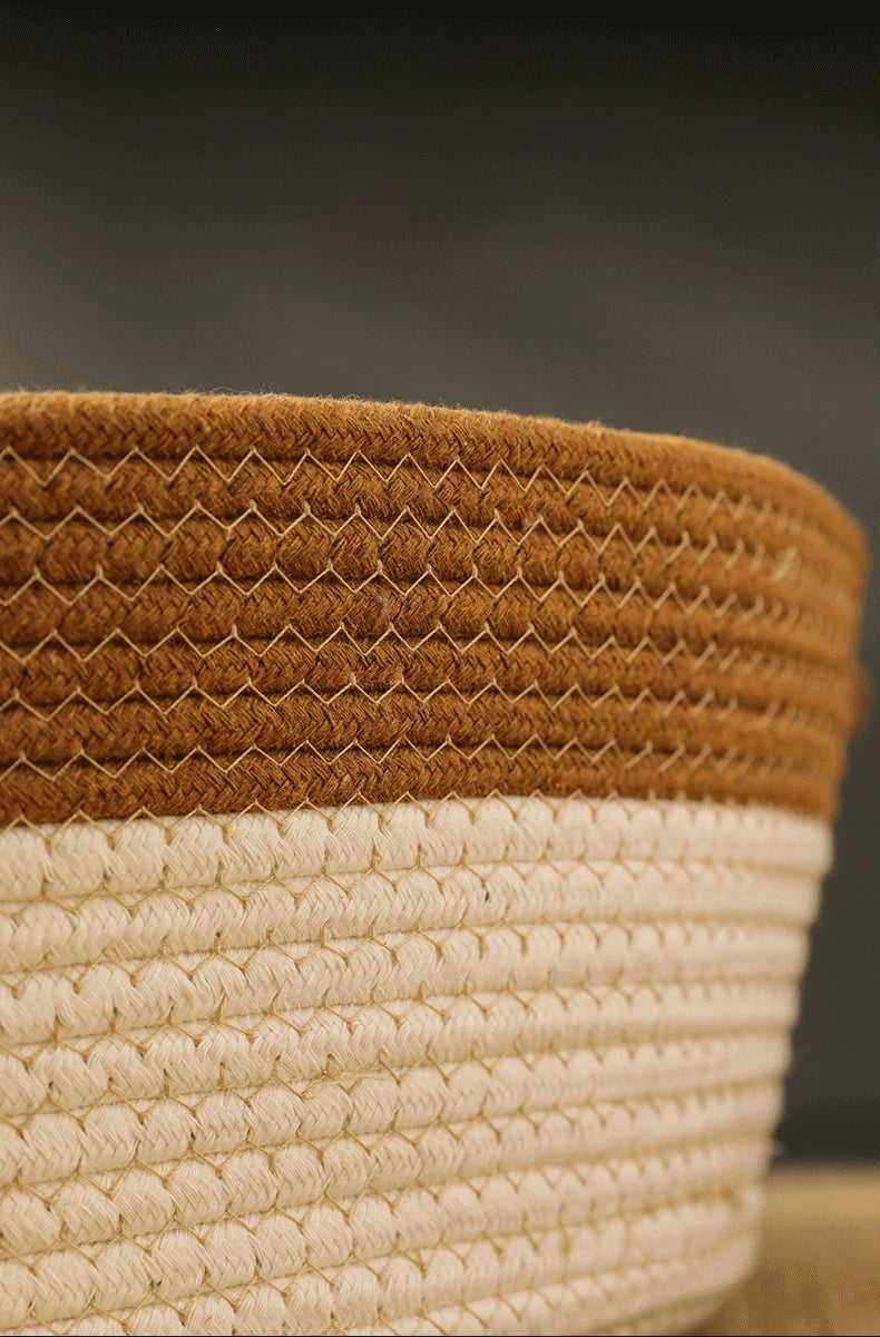 Handmade Rattan Cat Bed with Washable Cushion