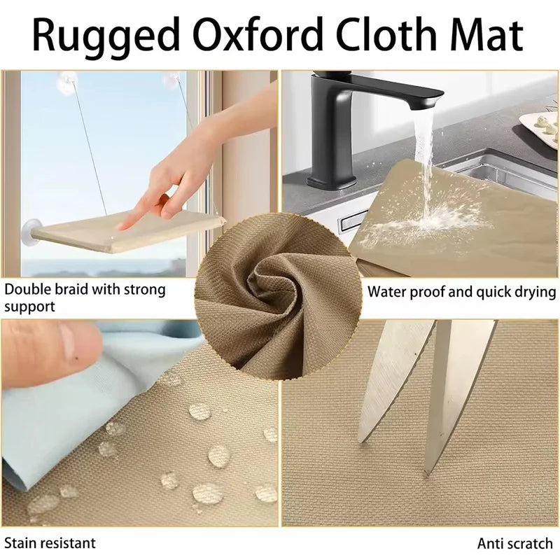 Window-Mounted Cat Hammock — Cozy, Secure Perch for Sunbathing