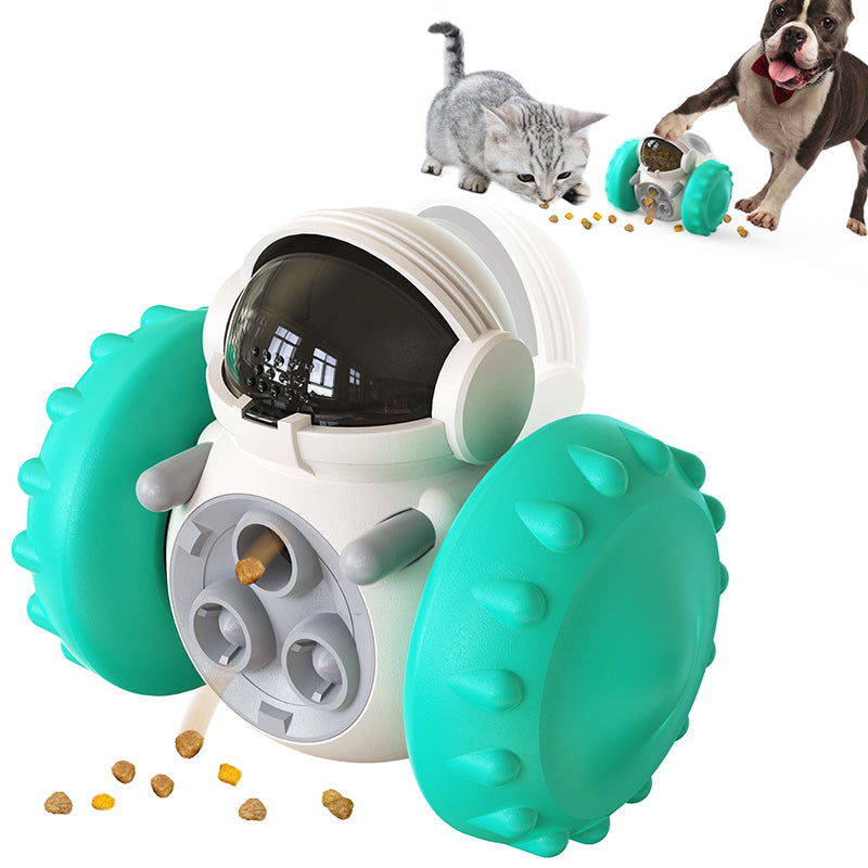 Interactive Treat Tumbler Toy – Slow Feeder & IQ Enrichment for Cats & Dogs